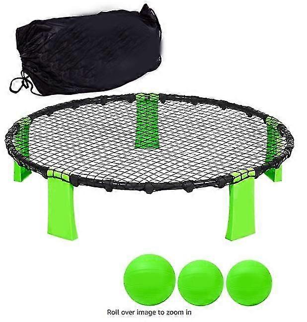 Game Set Beach Tailgating Roundnet Game Beach Volleyball