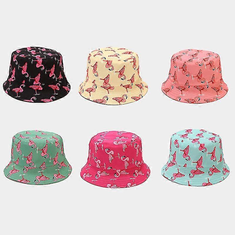 Shxx Wekity Cute Bucket Hat Beach Fisherman Hats For Women, Reversible Double-side-wear Unisex
