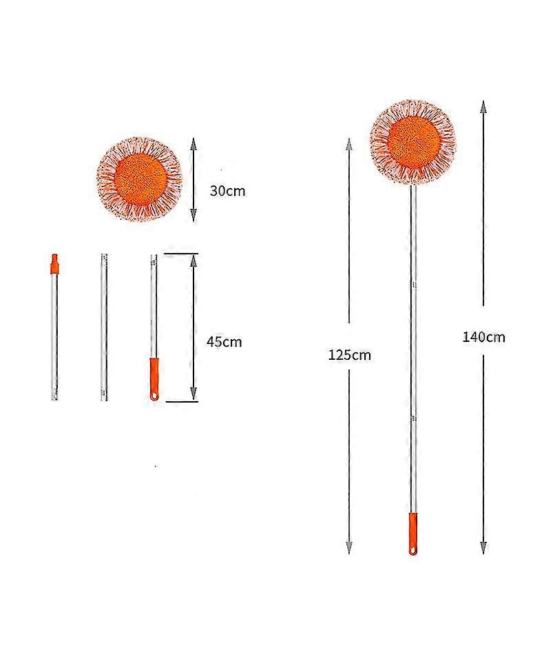 360 Degree Rotatable Adjustable Cleaning Mop Extendable Wall Cleaning Mop