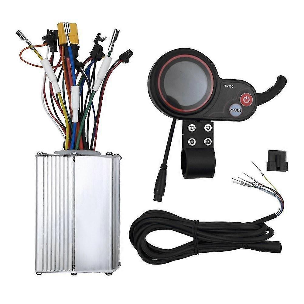 Electric Scooter Motor Controller 48V 20A Aluminium Alloy E-Bike Brushless Motor Controller with Wat