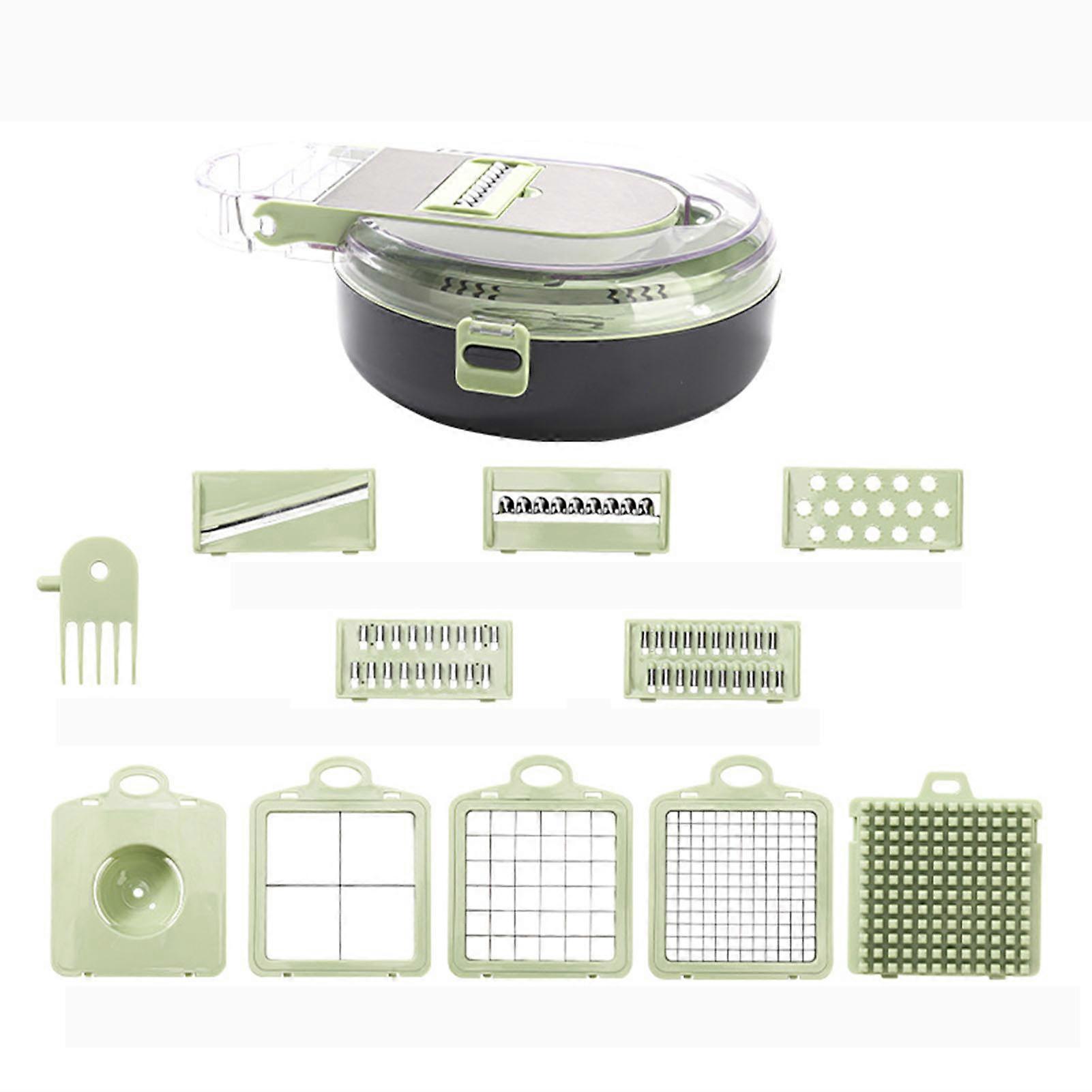 9-in-1 Kitchen Vegetable Cutter Portable Egg White Sepation Board for Indoors
