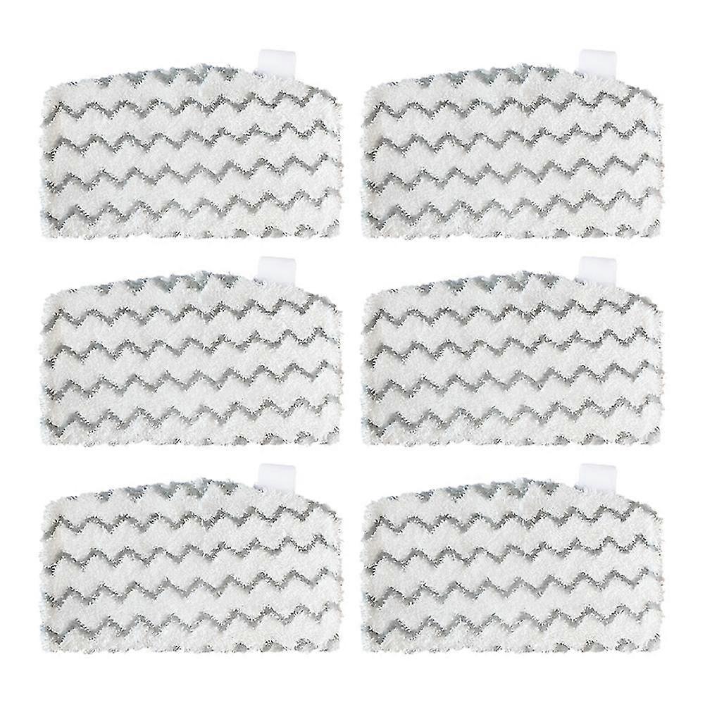 6 Stück für Shark Steam Mop S1000 S1000a S1000c S1000wm S10001C Waschbare und wiederverwendbare Ersatz Mopp