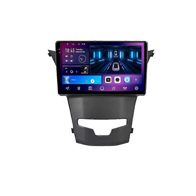 2 Din For SsangYong Actyon 2 Korando 3 2013-2017 Carplay 4G WIFI Android Auto Car Radio Player Stereo Car Multimedia Video player GPS Navigation DSP R