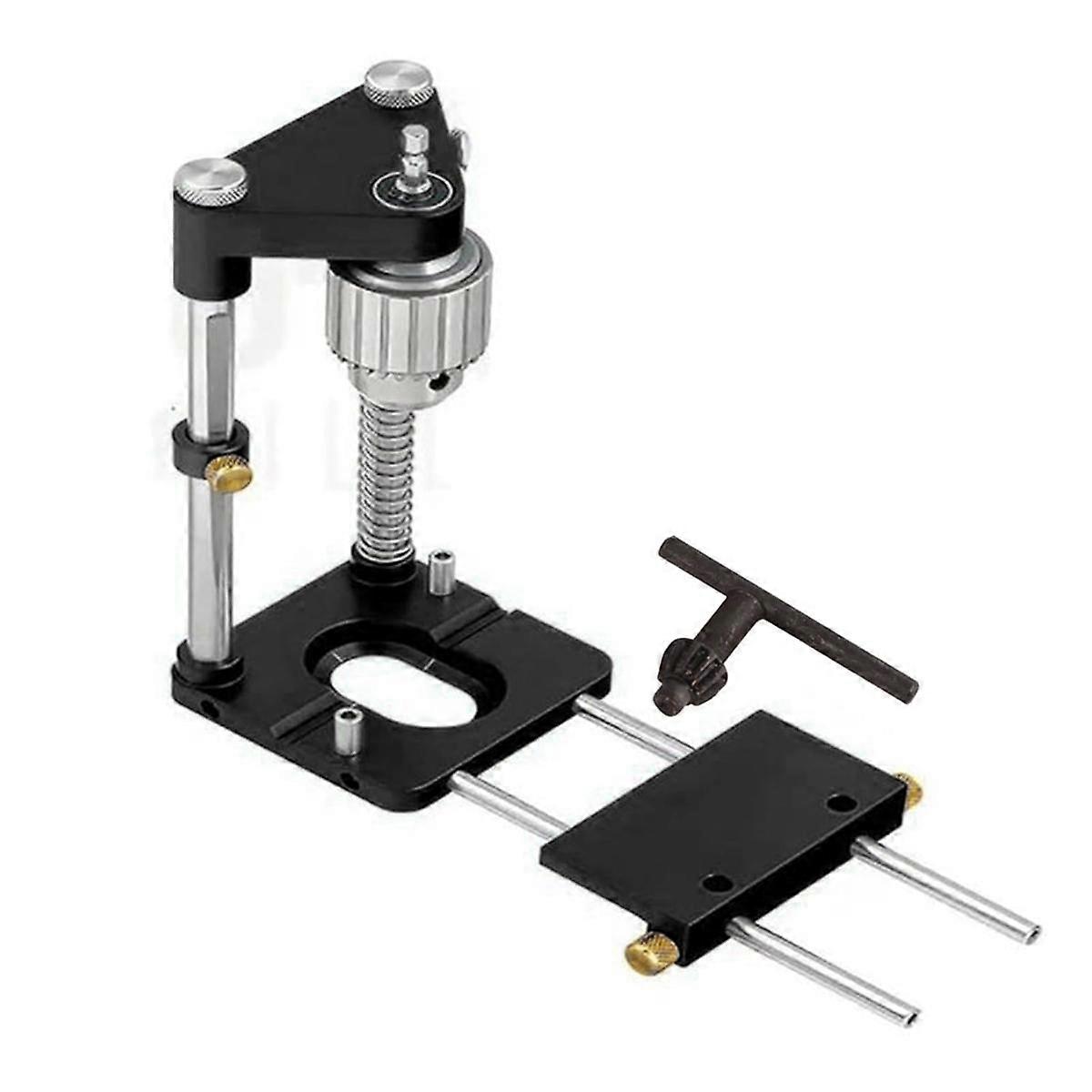 Woodworking Drill Guide, Woodworking Drill Guide Plastic Adjustable Drilling Template Hole Punch Lo