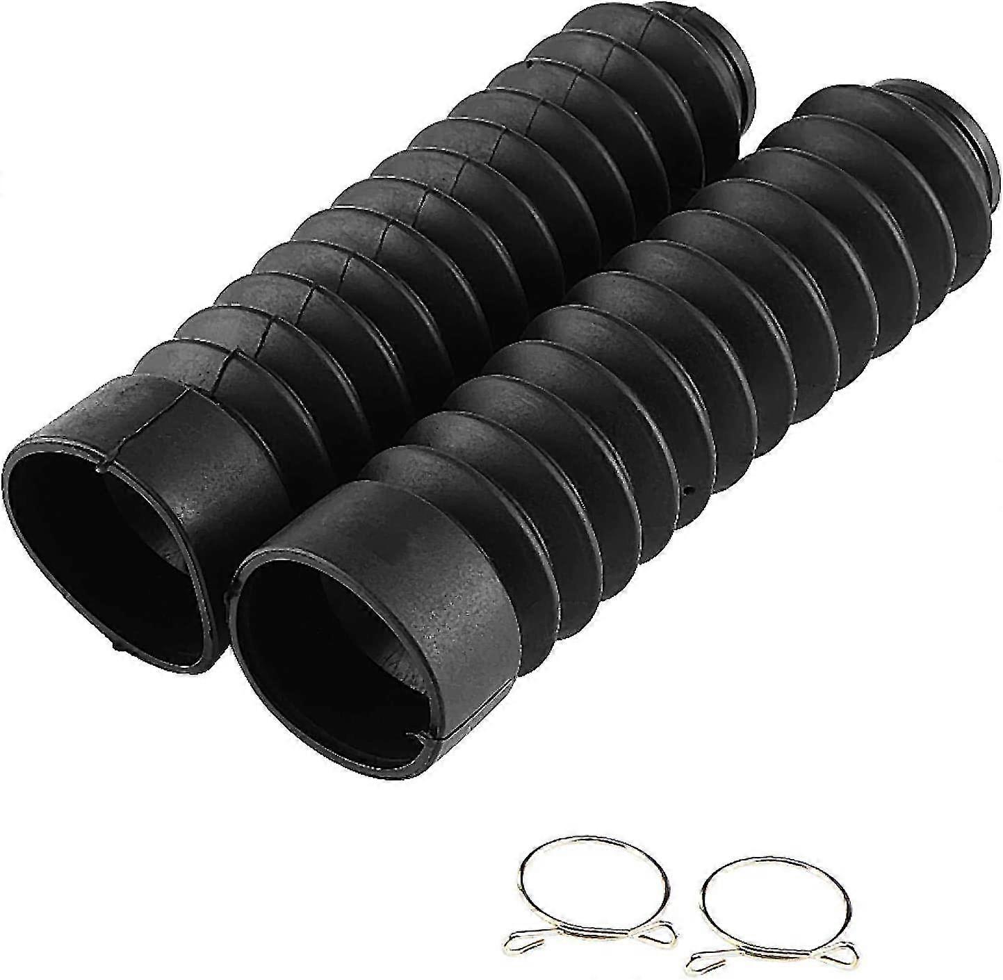 Rubber Fork Cover Gaiters Motorcycle Front Fork Gaiters Gators Boots Shock Damping Dust Cover 205 X 42mm For Protectores Motorcycle Fork Gaiters Motor