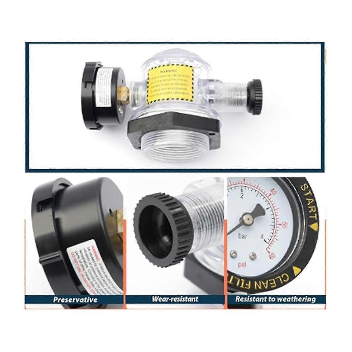 273564Z Manuelles Luftentlüftungsventil Für Poolfilter | Für Triton II, C-3, TR100C/TR140C | Mit O-Ring-Set
