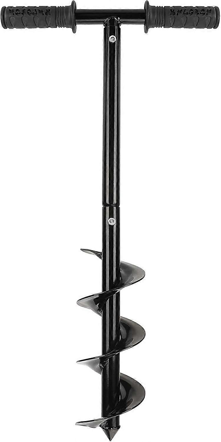 Gartenbohrer-Set, Erdbohrer mit rutschfestem Griff