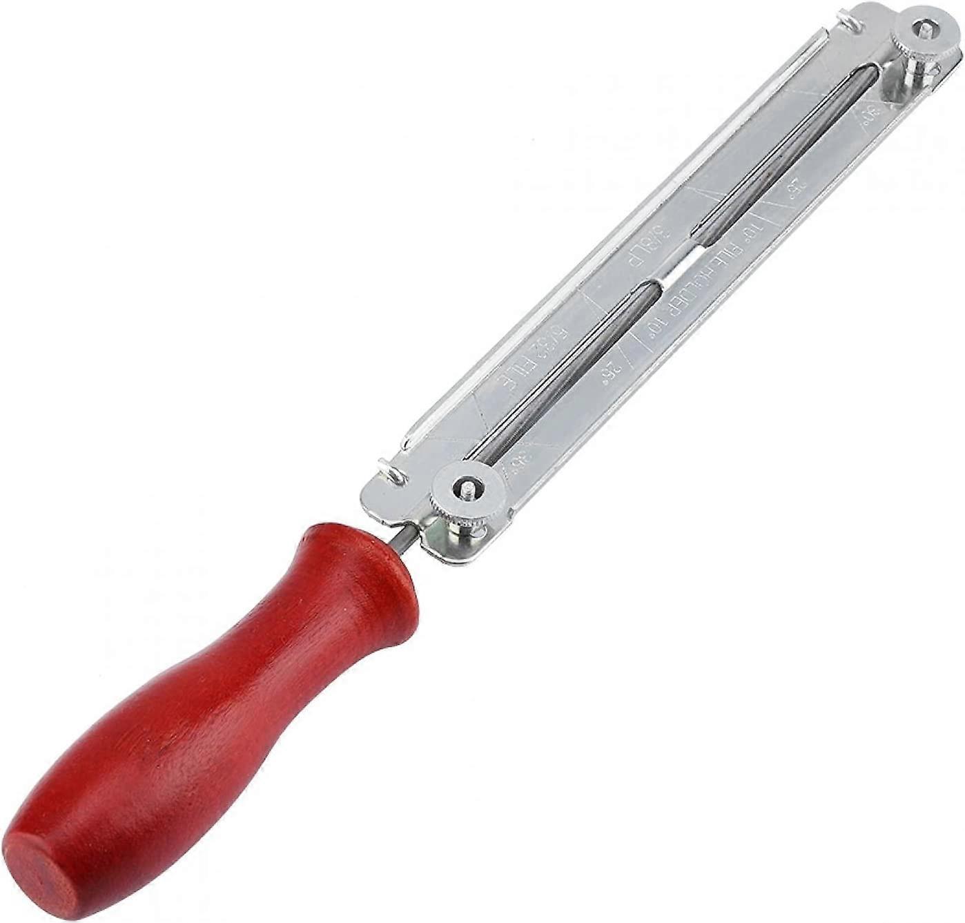 Chainsaw File, Chainsaw Sharpening, Chainsaw File Kit with Hardwood Handle 4/4.8/5.5mm(4.8MM)