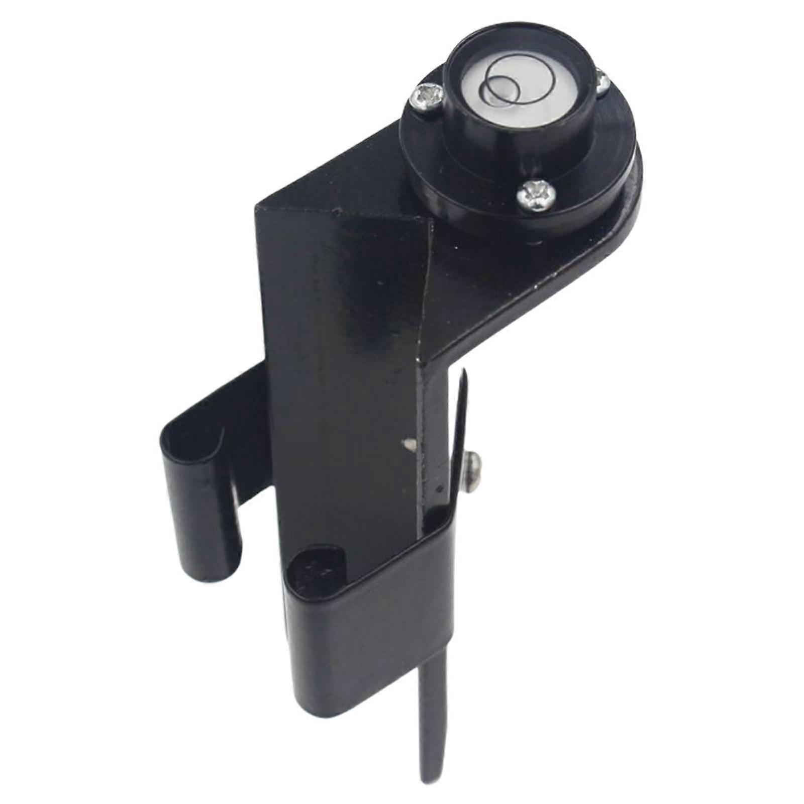 Grade Rod Level Bubble Level for Right-Angle Level Strap Vertical Level Black without Tie