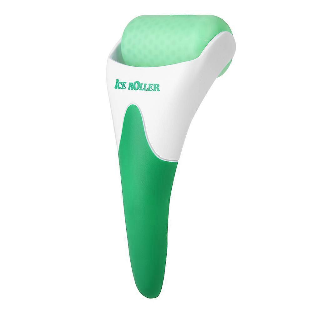 Ice Roller Massager Handheld Anti wrinkles Face Skin Smooth Body Cool Massage Device Green