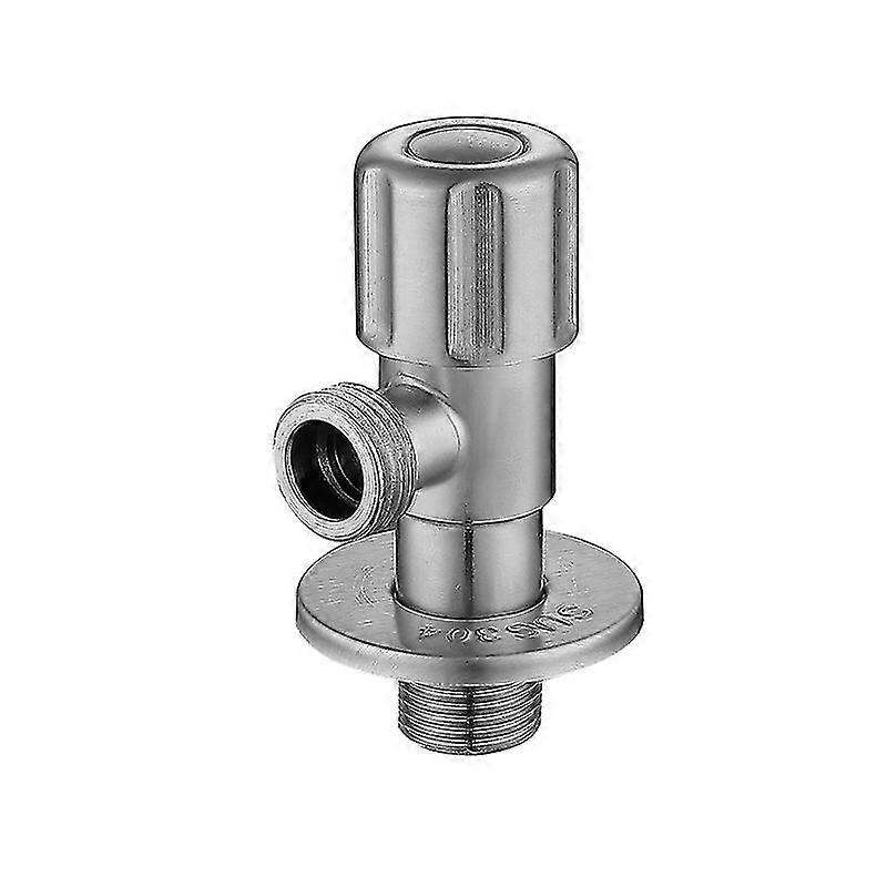304 Stainless Steel Water Heater Angle Valve Thickening Angle Valve Water Stop Valve Dn15 4pcs Copper Core