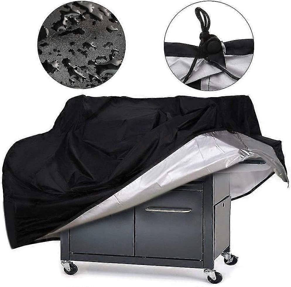 Waterproof Grill Cover Grill Cover With Drawstring Click Lock Handle