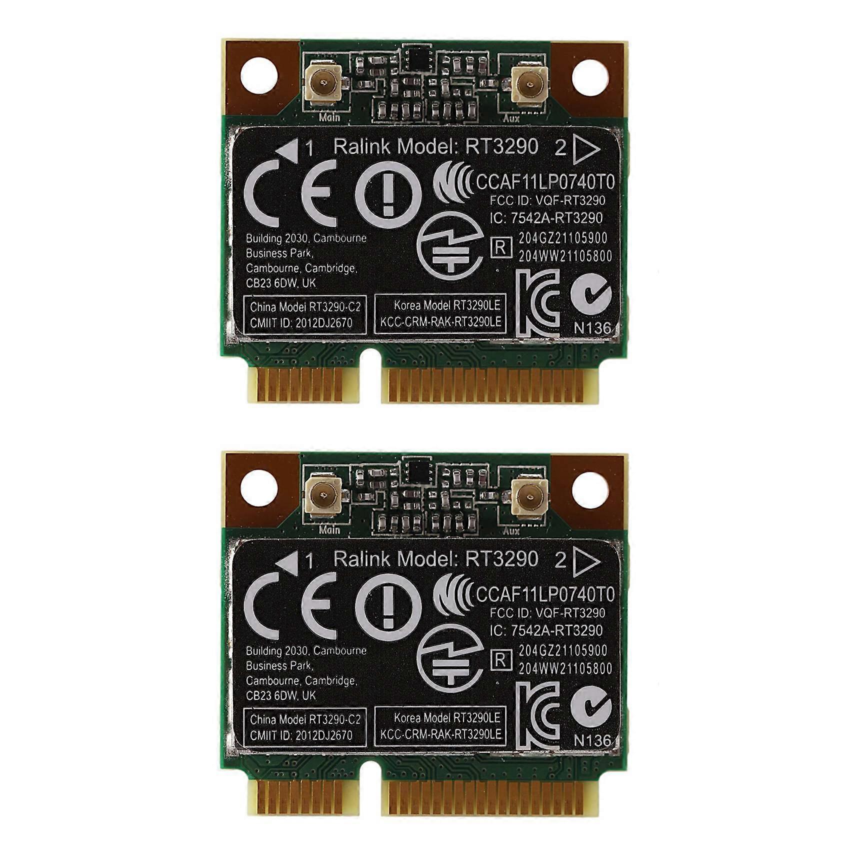 2X 150Mbps 2.4Ghz RT3290 802.11B/G Wireless Wlan WIFI + Bluetooth BT 3.0 PCI-E Card for CQ58 M4 M6