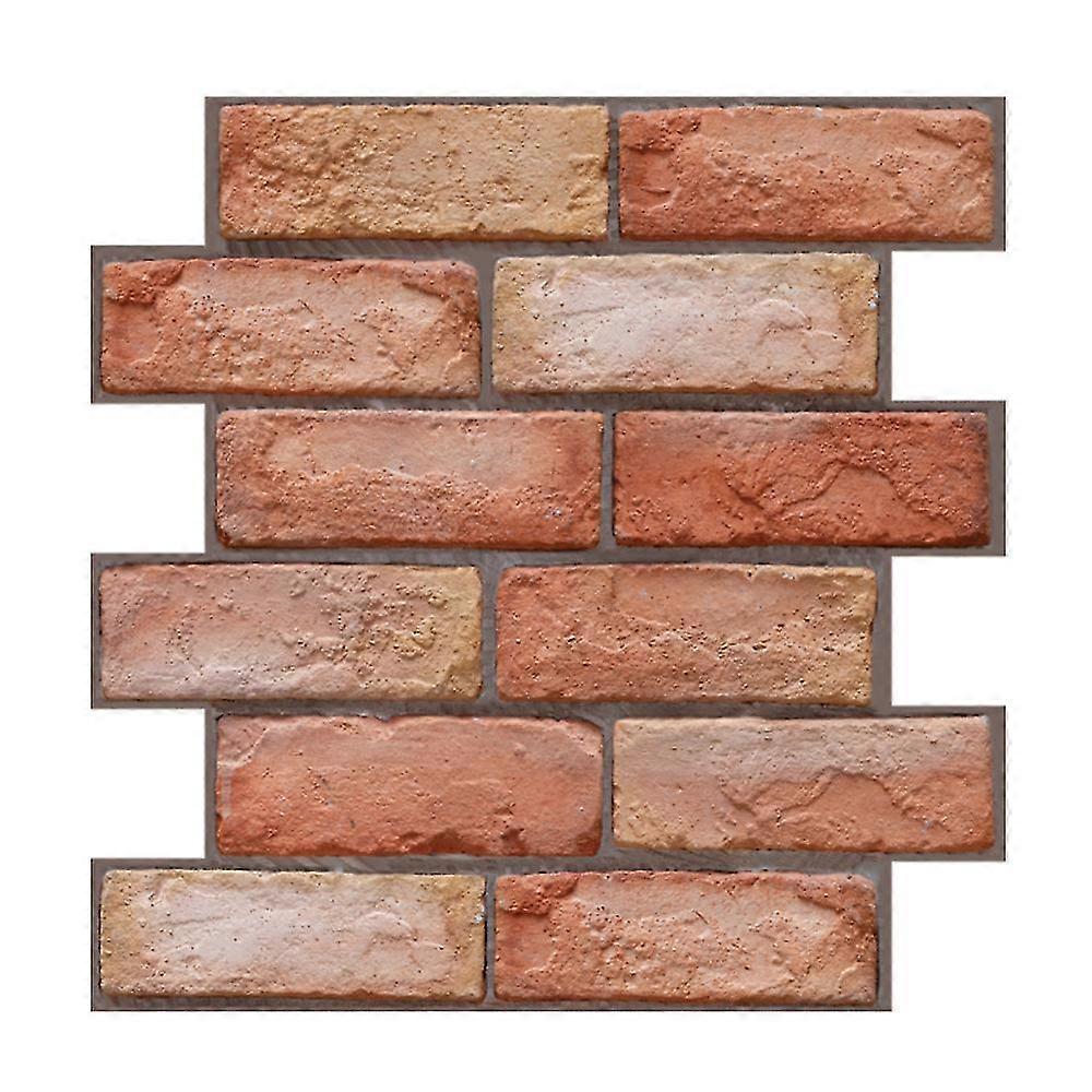 3d Self-adhesive Simulation Brick Wall Sticker Wallpaper Kitchen Decals Detachable