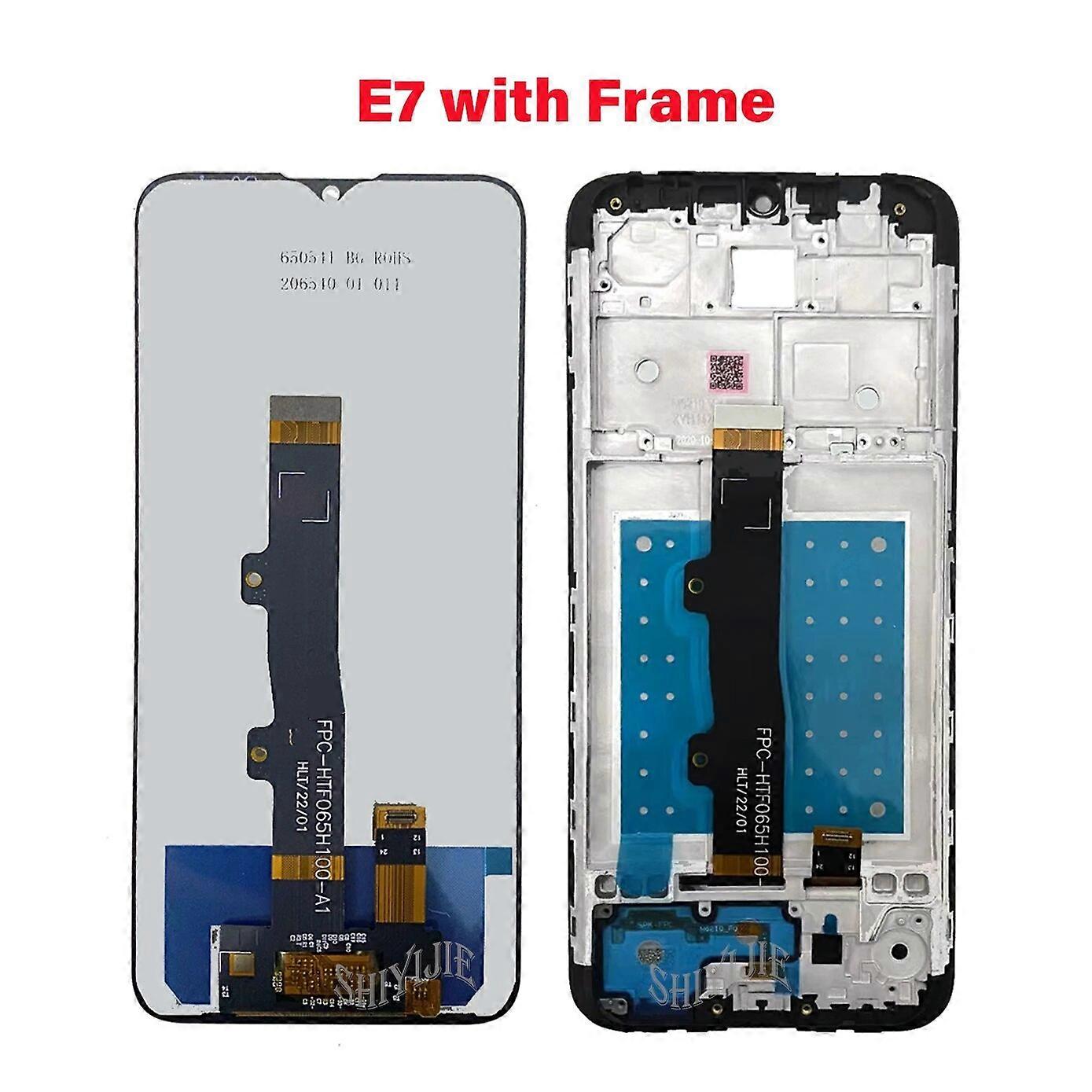 6.5" LCD For Motorola Moto E7 Lcd For Moto E7 Power E7i Power LCD Screen Display Touch Digitizer Assembly Replacement