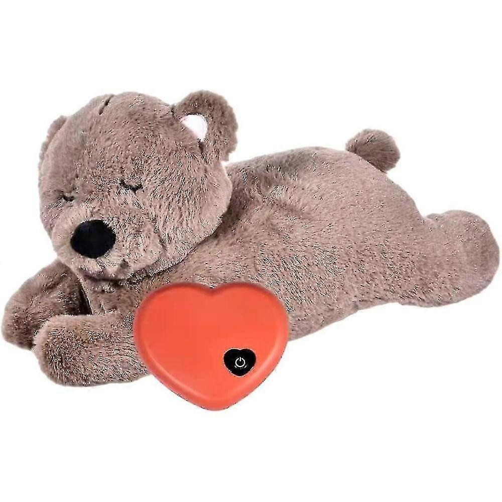 لعبة نبضات قلب لتخفيف القلق ، لعبة أفخم للكلاب لينة الأليفة مهدئة جرو التدريب السلوكي لعبة مساعدة الأليفة وسادة رفيق للجرو القط CCQ