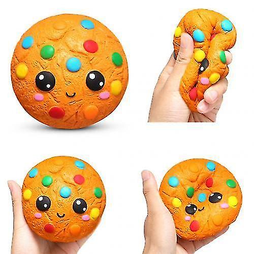 Hand Exercisers Cartoon Cookie Design Squishy Stress Relief Slow Rising