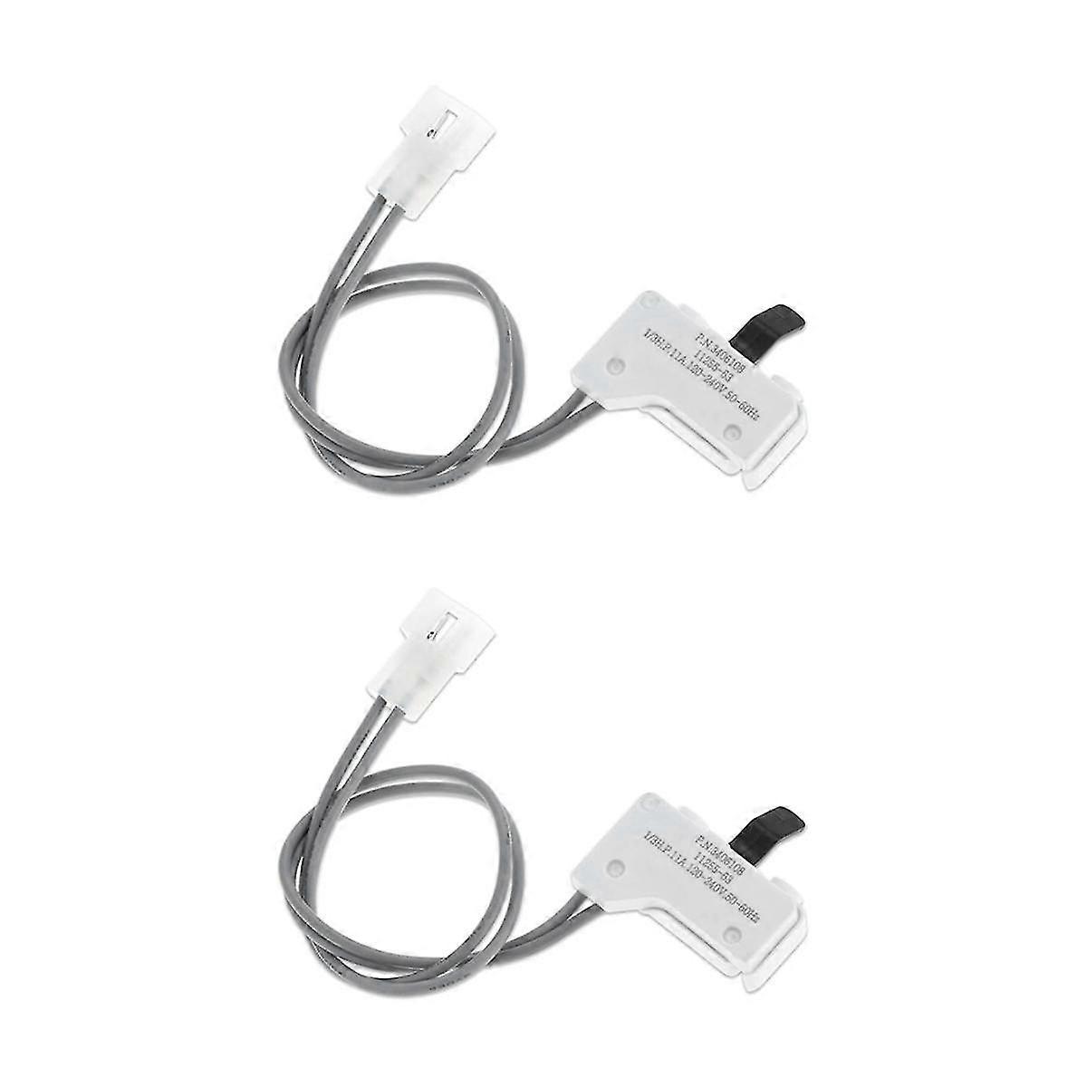 3406108 Dryer Door Switch Replacement For , Replace Ap2947161, Ap6008562, Ps11741702, Ps346705,