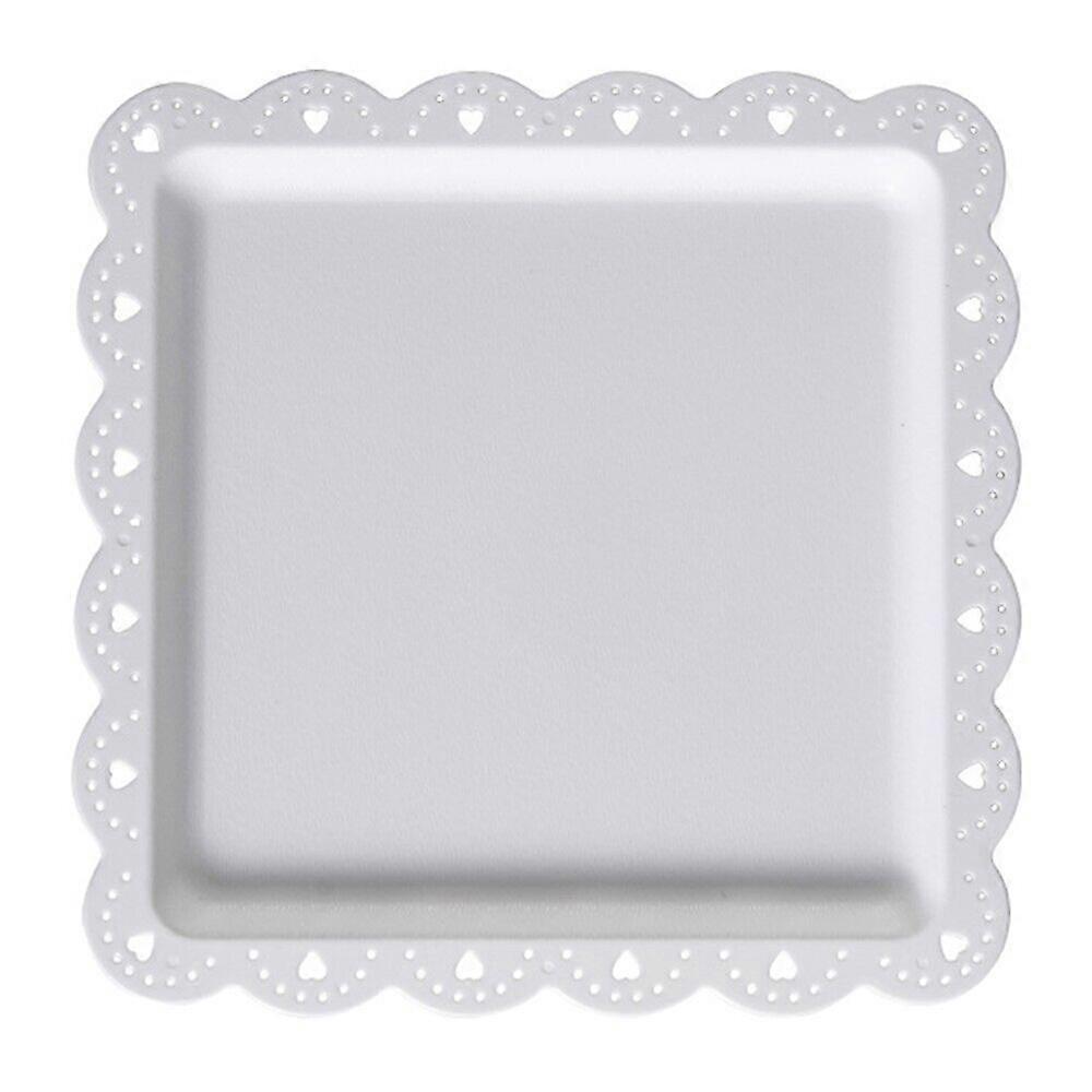 Multi-function<wbr/>al Plastic Plates Fruit Dessert Plates Wedding Cake Plate 25cm