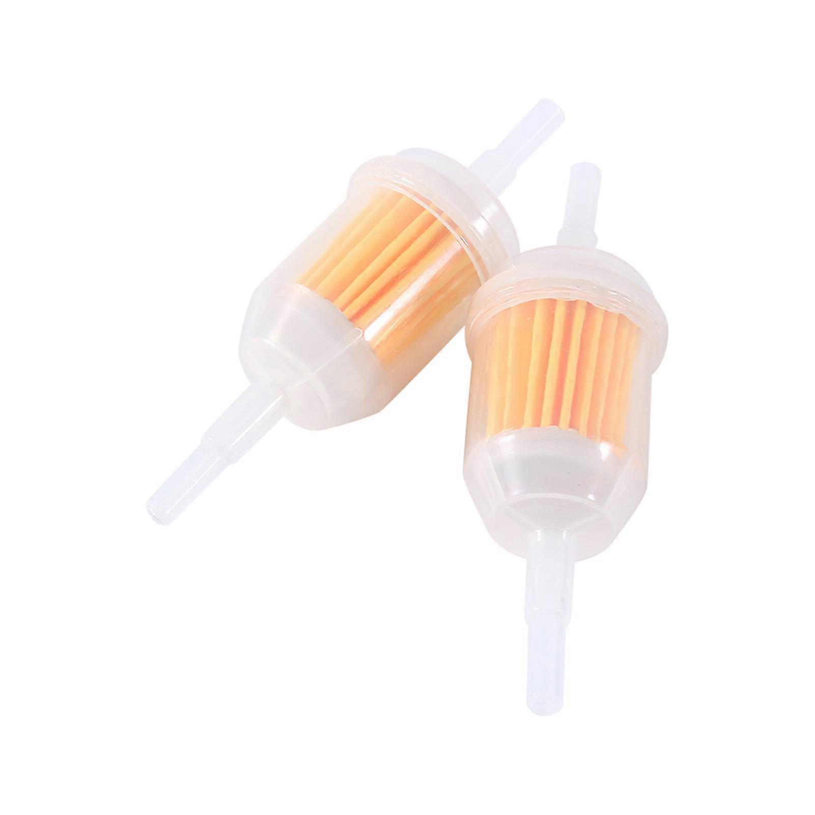 Universal Car Motor Petrol Inline Fuel Filter - Reusable, 6-8mm Hose