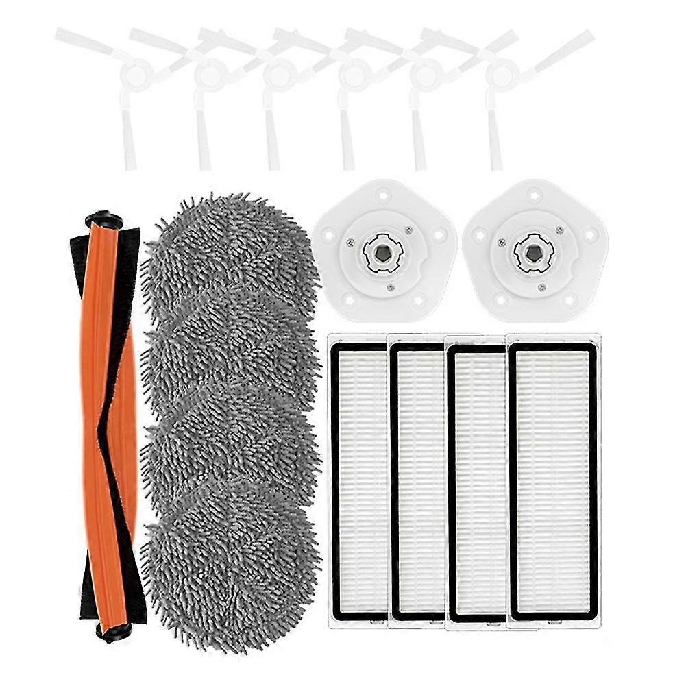 Main Side Brush Filter And Mop Pads Replacement Accessories