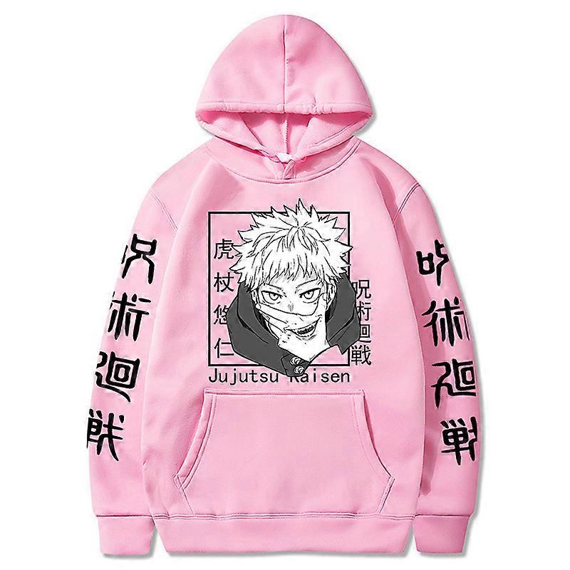 Nuove Felpe Anime Jujutsu Kaisen Felpa con cappuccio da uomo Harajuku  Unisex Fashion Casual Felpa con cappuccio Maschio Streetwear Yuji Itadori 