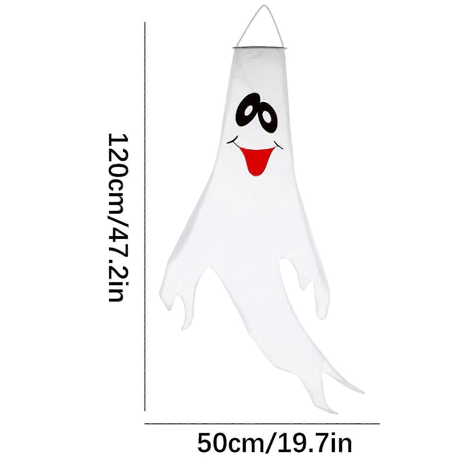 Halloween Decorative Printing Led Light String Ghost Pendant