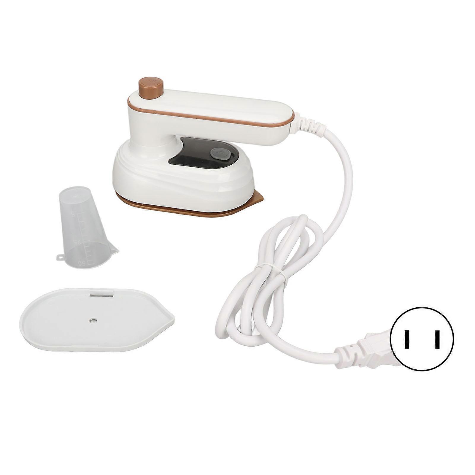 Mini Ironing Machine Rotatable Folding Handle Thermostat Portable Handheld Steam Iron 110220V