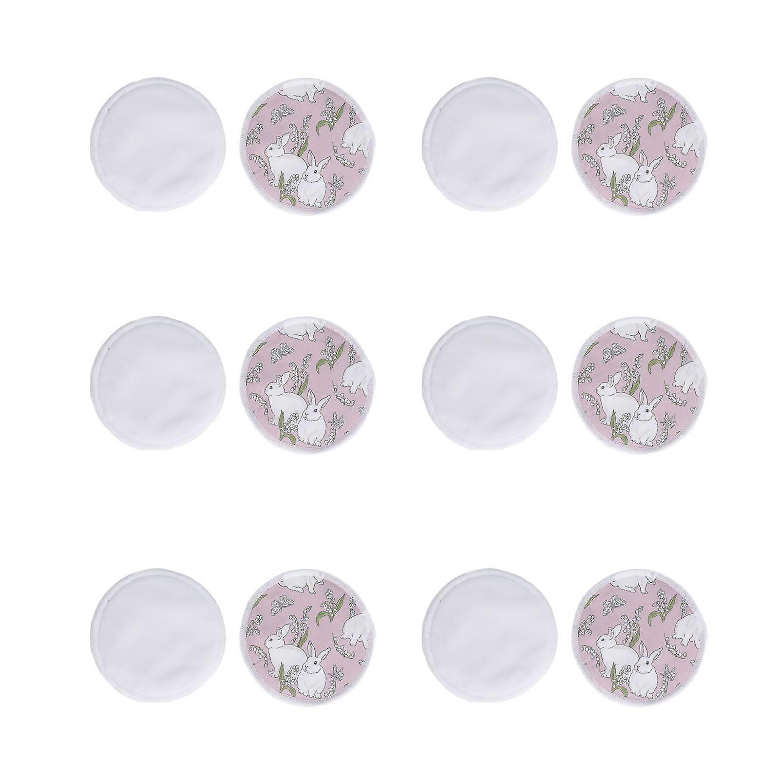 Reusable Washable Nursing Breast Pads 10Pcs Comfortable Breathable Nipple Pads with Storage Bag
