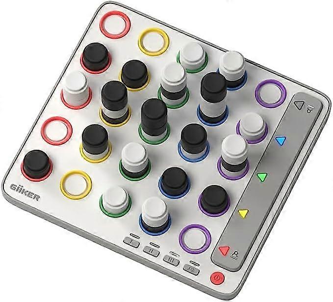 Smart Four - 3D Connect Strategy Board Game with AI Opponent - Durable Polycarbonate Design - Brain-Boosting Fun - Ideal for Family Game Nights and So