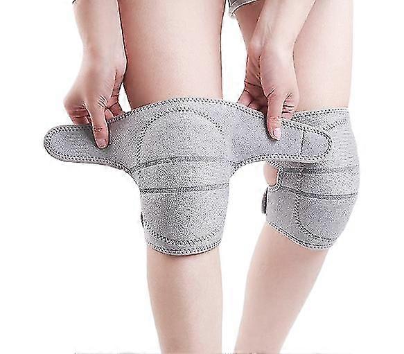Exercise Kneepad Protective Knee Pad Knee Brace Elastic Knee Pad Fitness Protective Gear Knee Protector grey