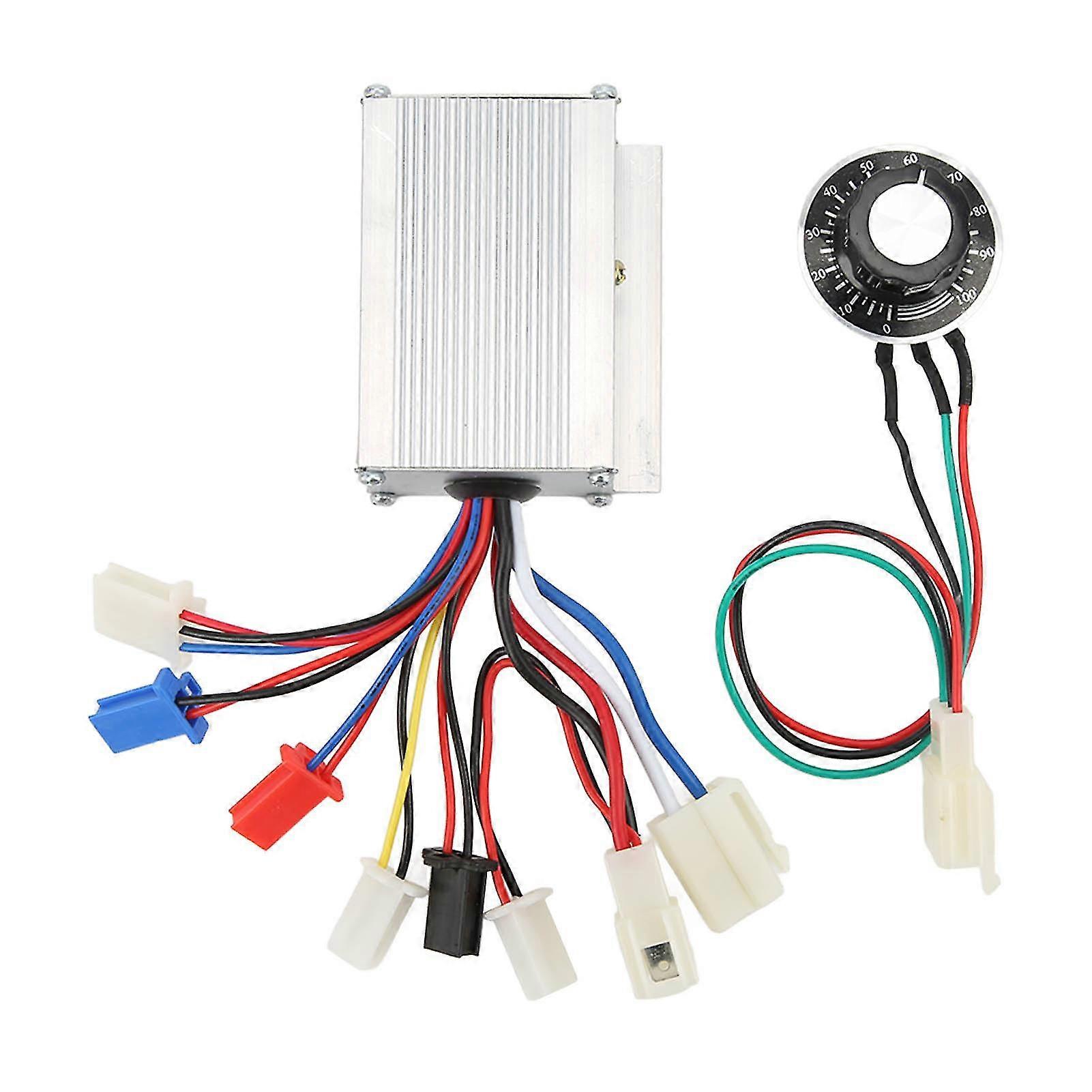 Electric Bike Speed Controller 250W 12V with Brushed Motor and Heat Dissipation