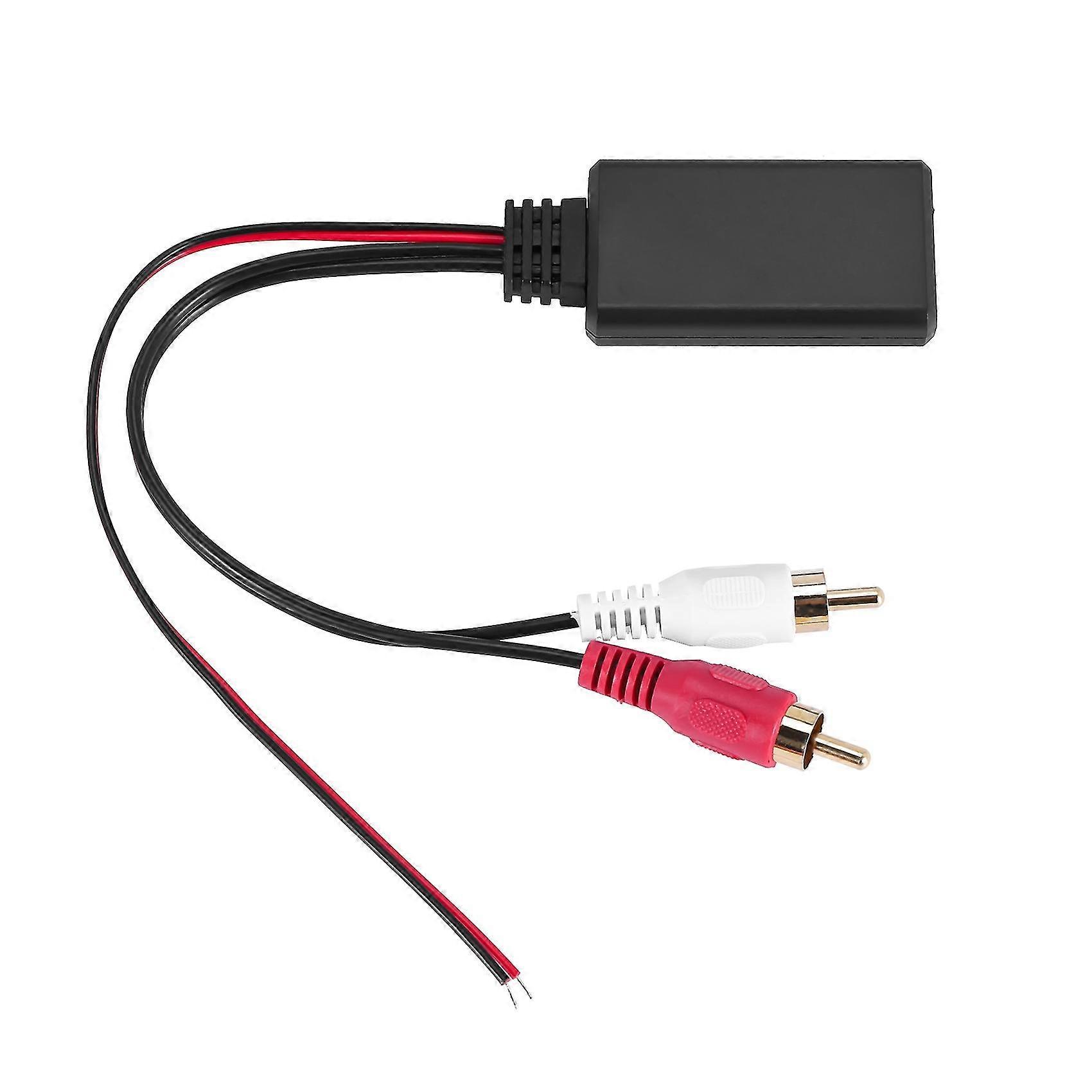 Car Universal Wireless Bluetooth Module Music Adapter Rca Aux Audio Cable