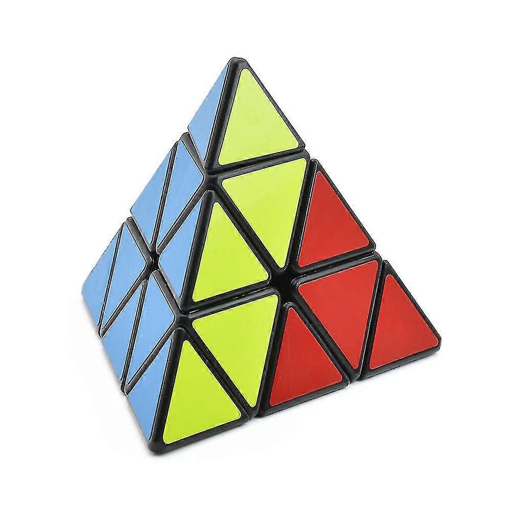Magic Cubes Pyramid, Pyraminx Magical Pyramid Smooth Puzzle Cube Decompression Toy Gifts Compatible With Puzzle Cube Enthusiasts -cdsx
