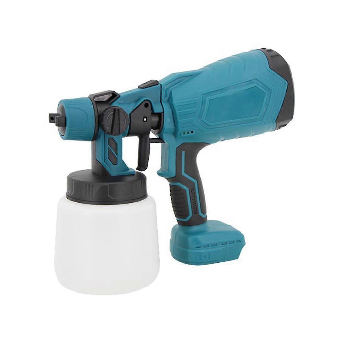 Electric Spray Cordless Paint Sprayer High Power Electric Paint Sprayer for Makitas 18V Battery 1L