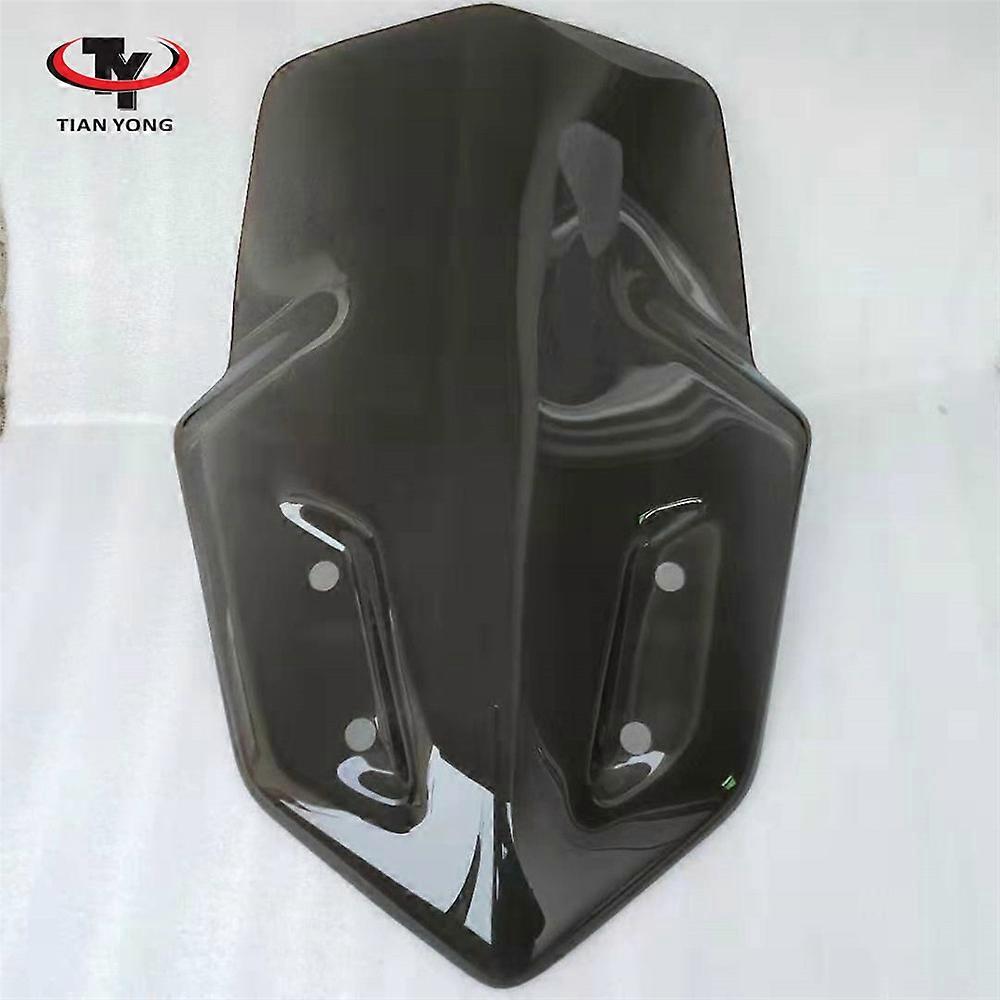 Motorcycle Windscreen Windshield Smoke black Spoiler Wind Deflector Adjustable Lockable For Ducati Hypermotard 939 2017 17