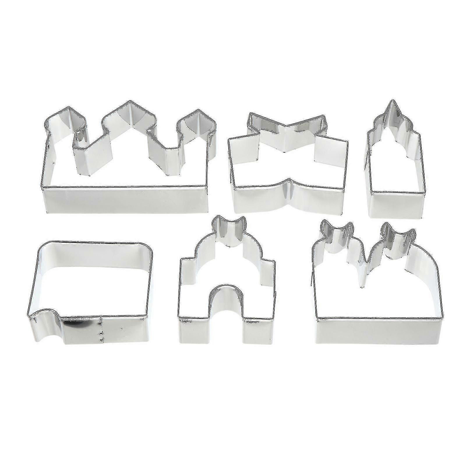 6stk Ramadan Biscuit Cutter Mold Diy Cookie Mold Bageform Bageværktøjer