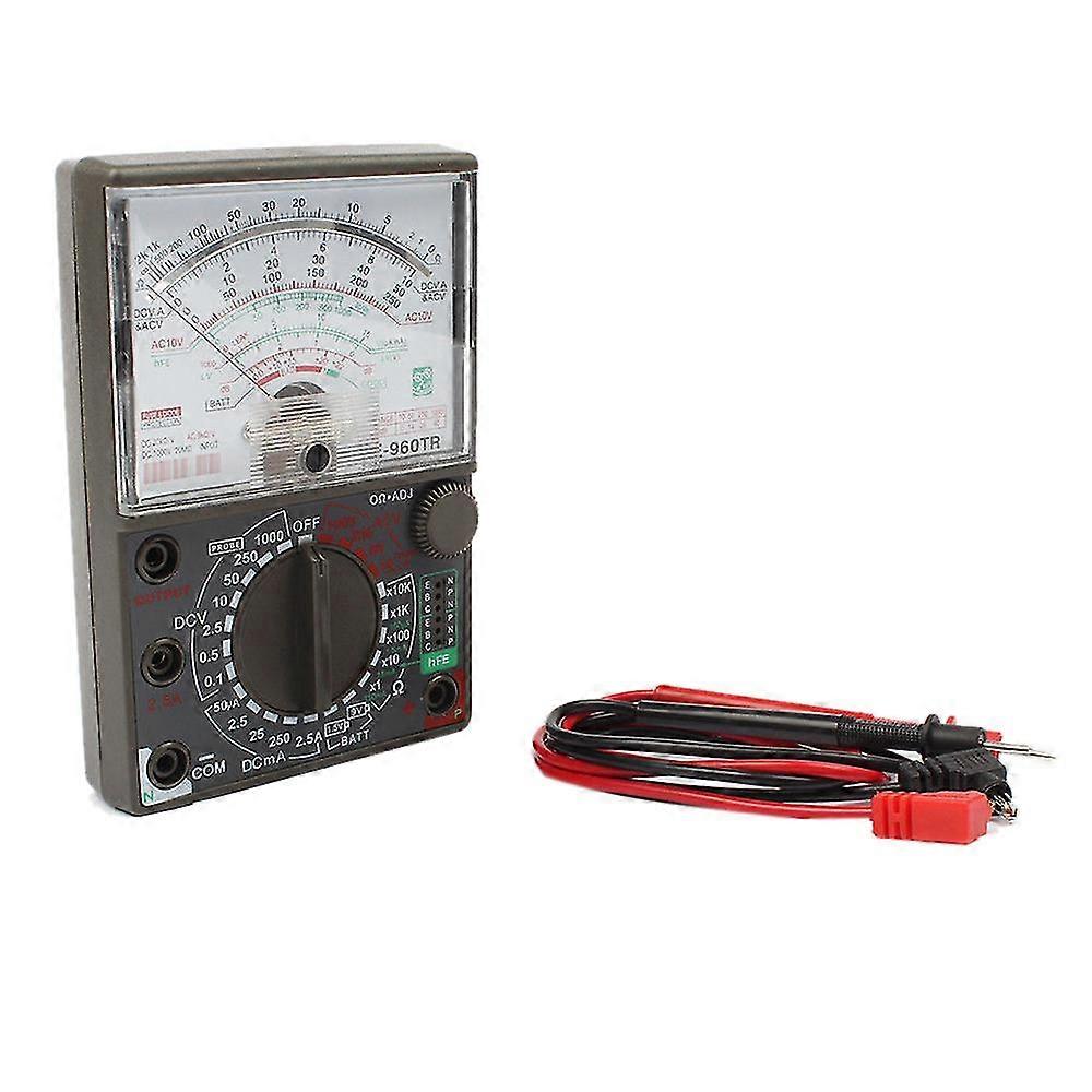 Analog Multimeter De-960TR Ac DC Volt Ohm Nåværende testing Elektrisk Multitester