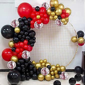 Red & Black Balloon Garland Kit - Party Decoration Bundle For Birthdays, Events & Celebrations - View #11