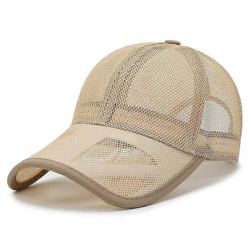 New net hat hollow brim baseball cap sun hat men's cap spring and summer breathable mesh hat children's sun hat running hat