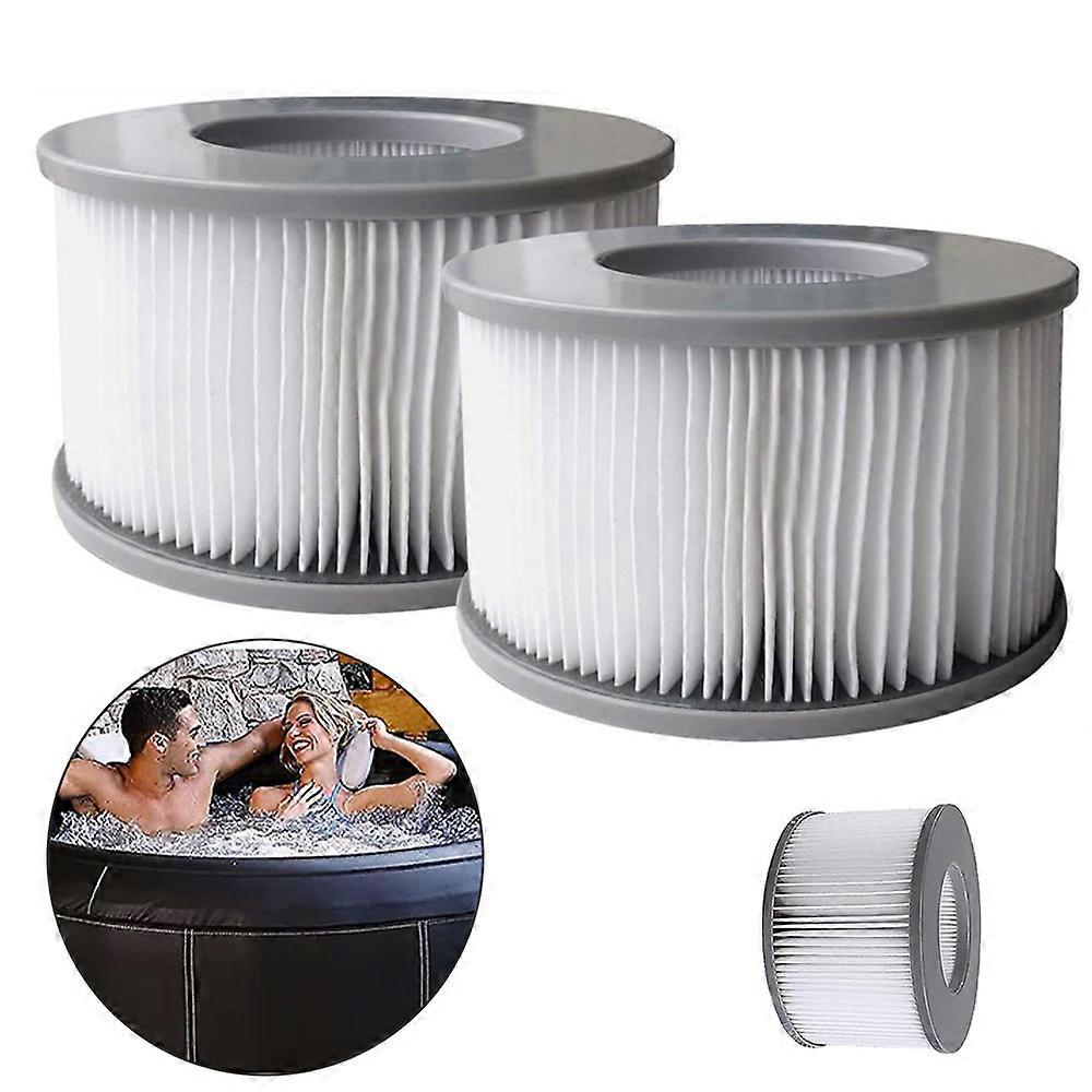 1/2/4Pcs Replacement Filter Cartridges For Mspa Inflatable Pool Jacuzzi Whirpool