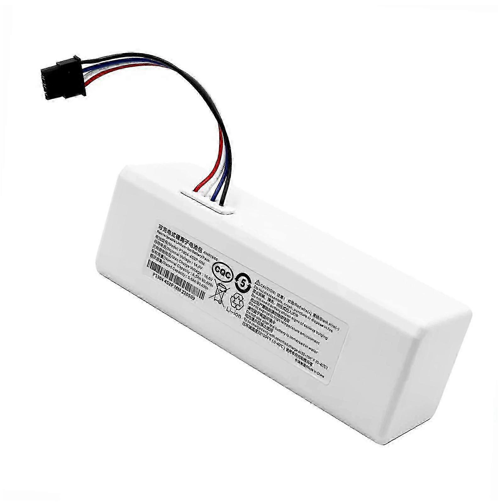 Utskifting 14.4V litiumionbatteri for Xiaomi Mijia 1C robotstøvsuger modell STYTJ01ZHM