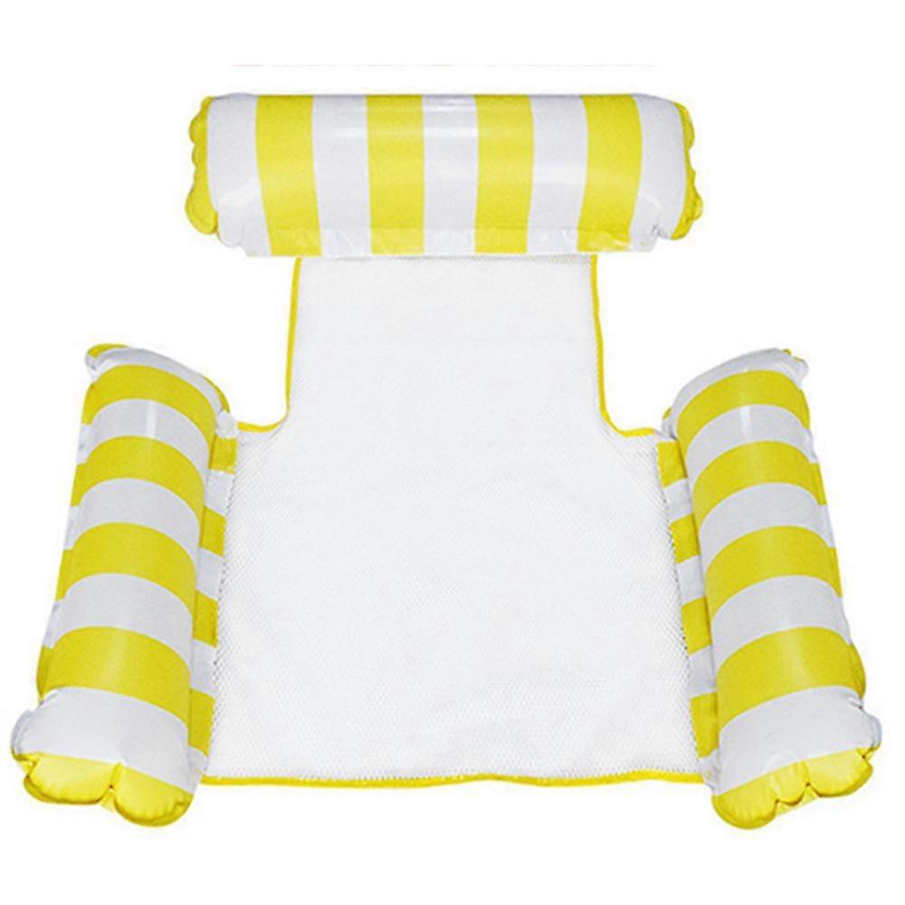 4 In 1 Pool Floats Inflatable Pool Floats Summer Vacation Water Lounger Multi-purpose Swimming Pool Hammock For Adults Kids