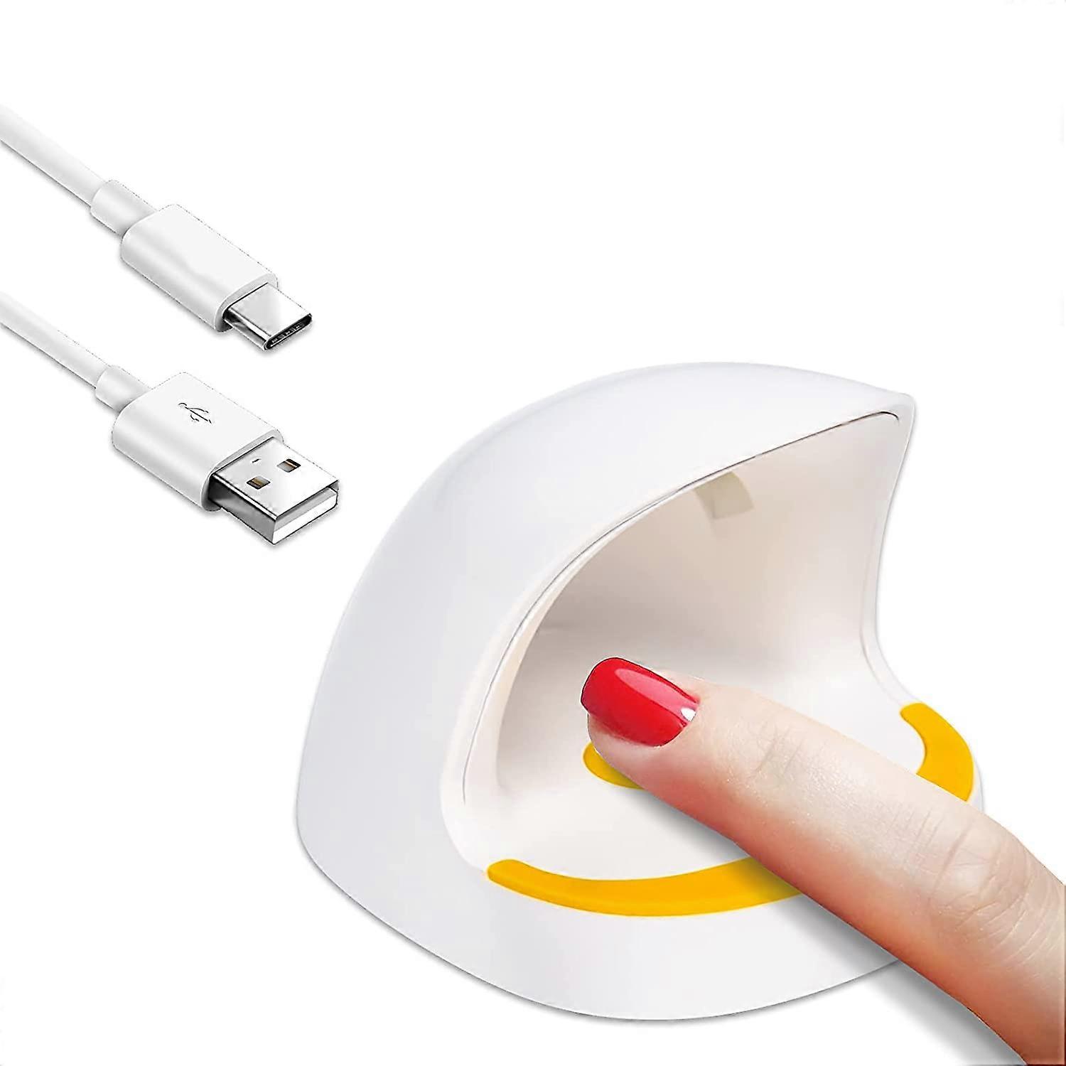 Mini Led Nail Lamp Single Finger Portable Led Nail Light Usb Quick-Drying Nail Curing Lamp