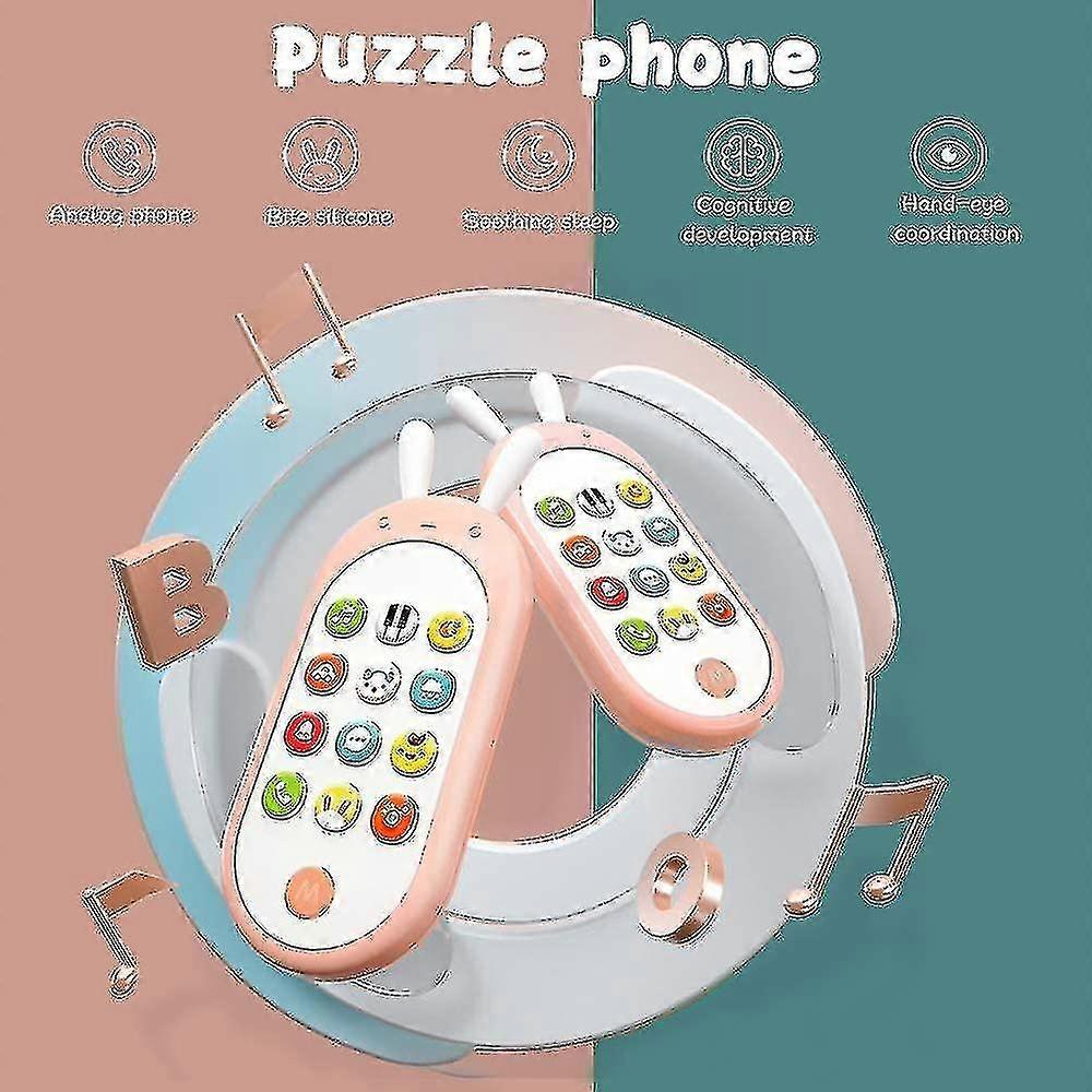 Toy Phone For Babies Learn Smart Phone With Lights, Music And Adjustable Volume Educational Toy For Children And Toddlers 6+months