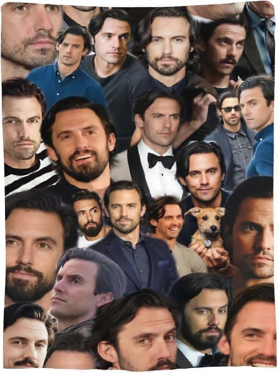 بطانية ميلو فينتيميليا ناعمة ومريحة الفانيلا رمي البطانيات لديكور أريكة سيارة المنزل ، مريحة أفخم التخييم اليوغا السفر الديكور بطانية الشاطئ جي