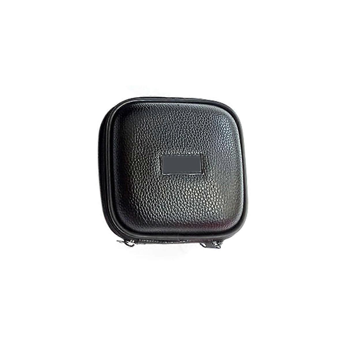 Artificial Leather Fishing Bag Reel Case Bag Shockproof Waterproof Material Storage Case 16x16x8cm