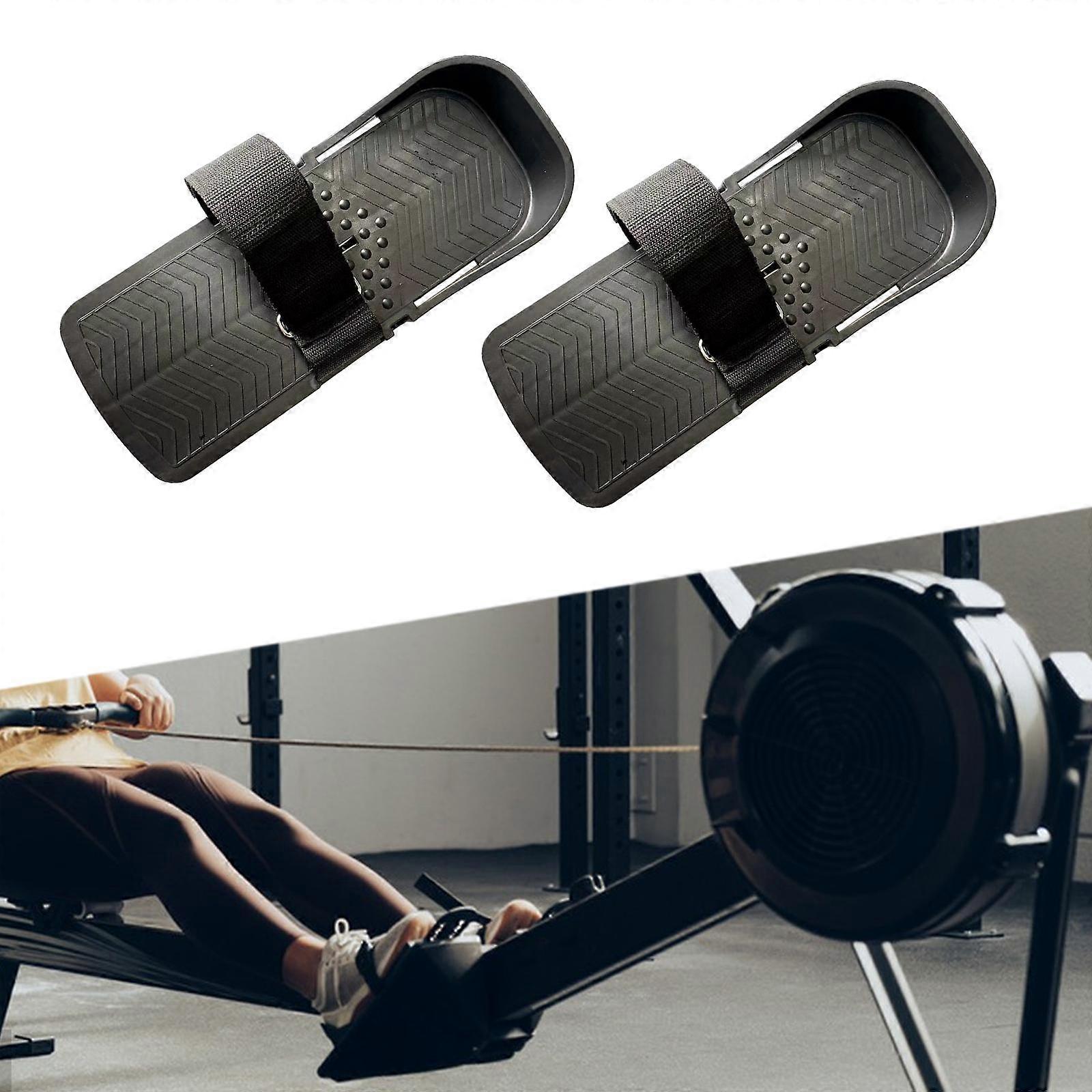 2Pcs Elliptical Trainer Pedals Universal Hydraulic Rowing Device Pedals Repair