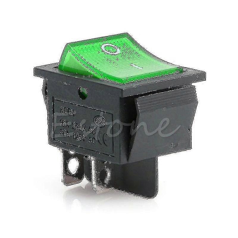 Rocker Switch met licht Kcd4-201n 4 Pin aan / uit 2 positie 250v dpst beste cadeau
