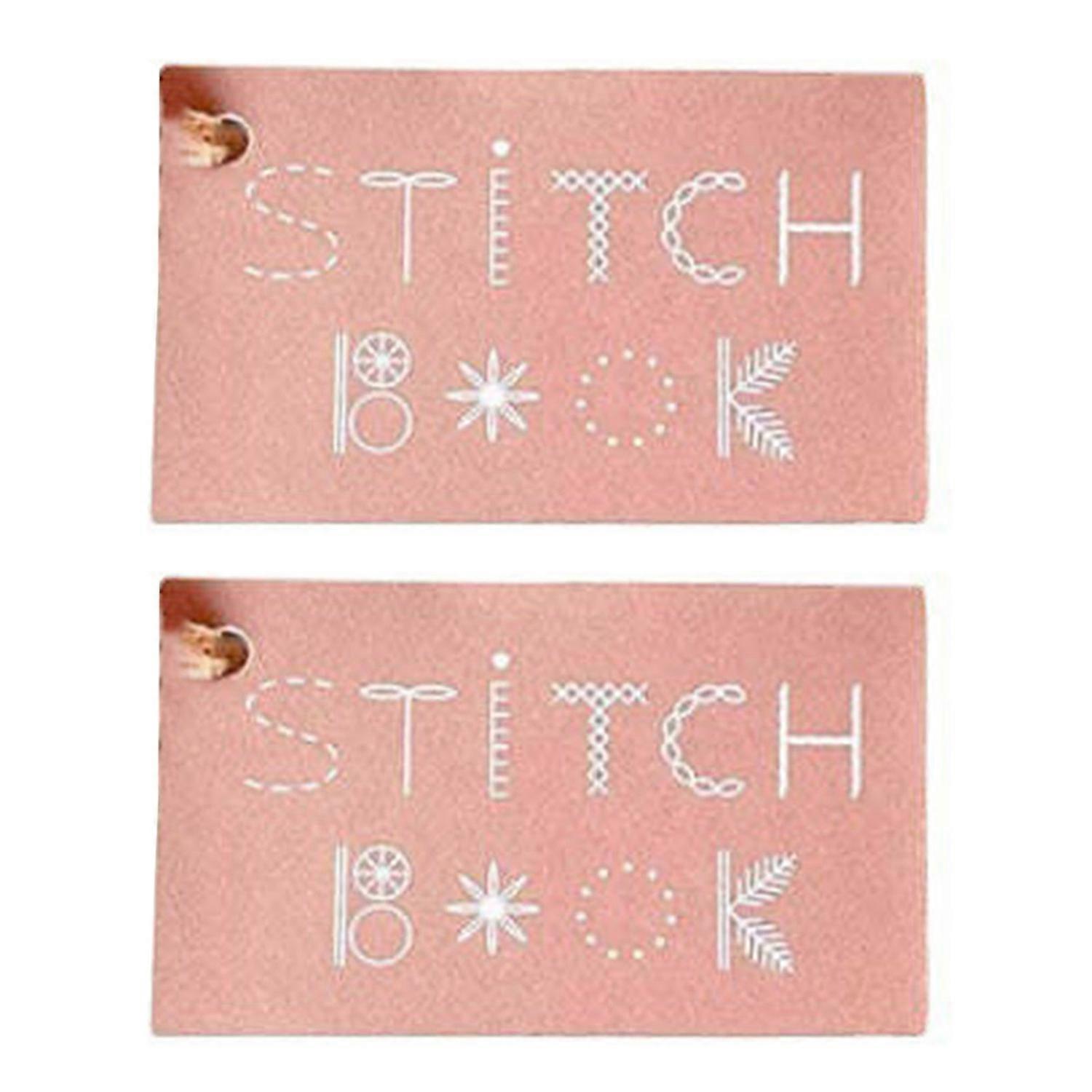 Mini Sewing Book Comprehensive Stitch Guide DIY Craft Portable Sewing Card Set Embroidery Patterns